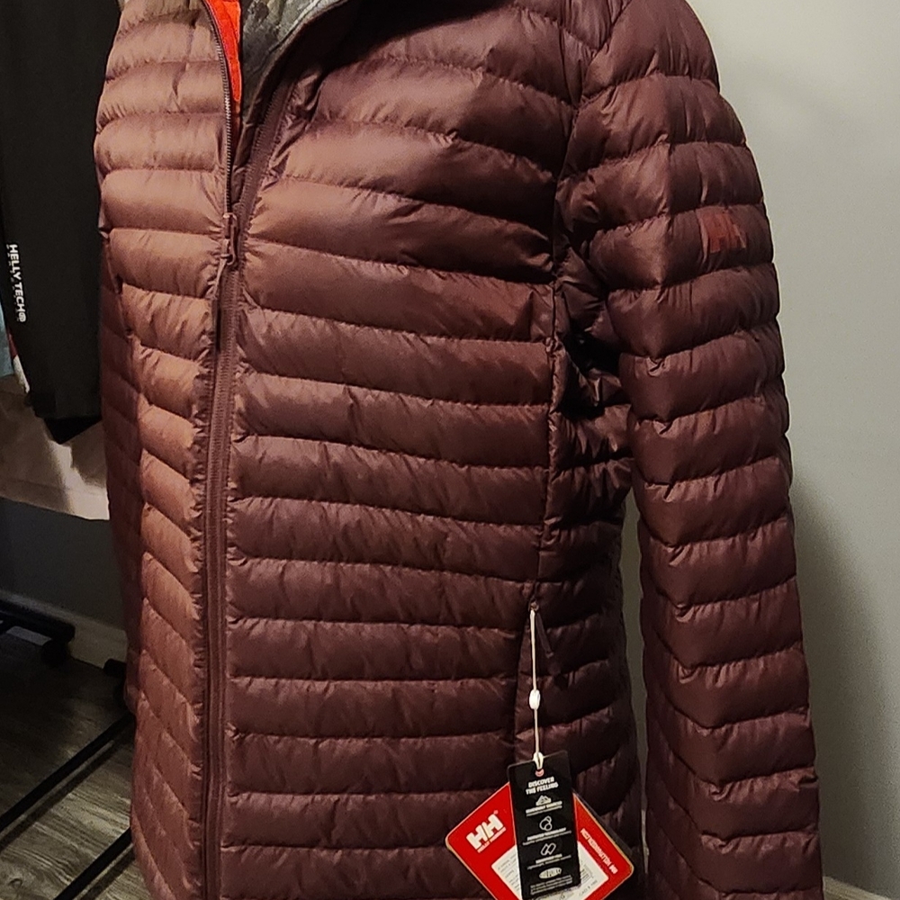 Helly Hansen Dark Red Quilted Jacket